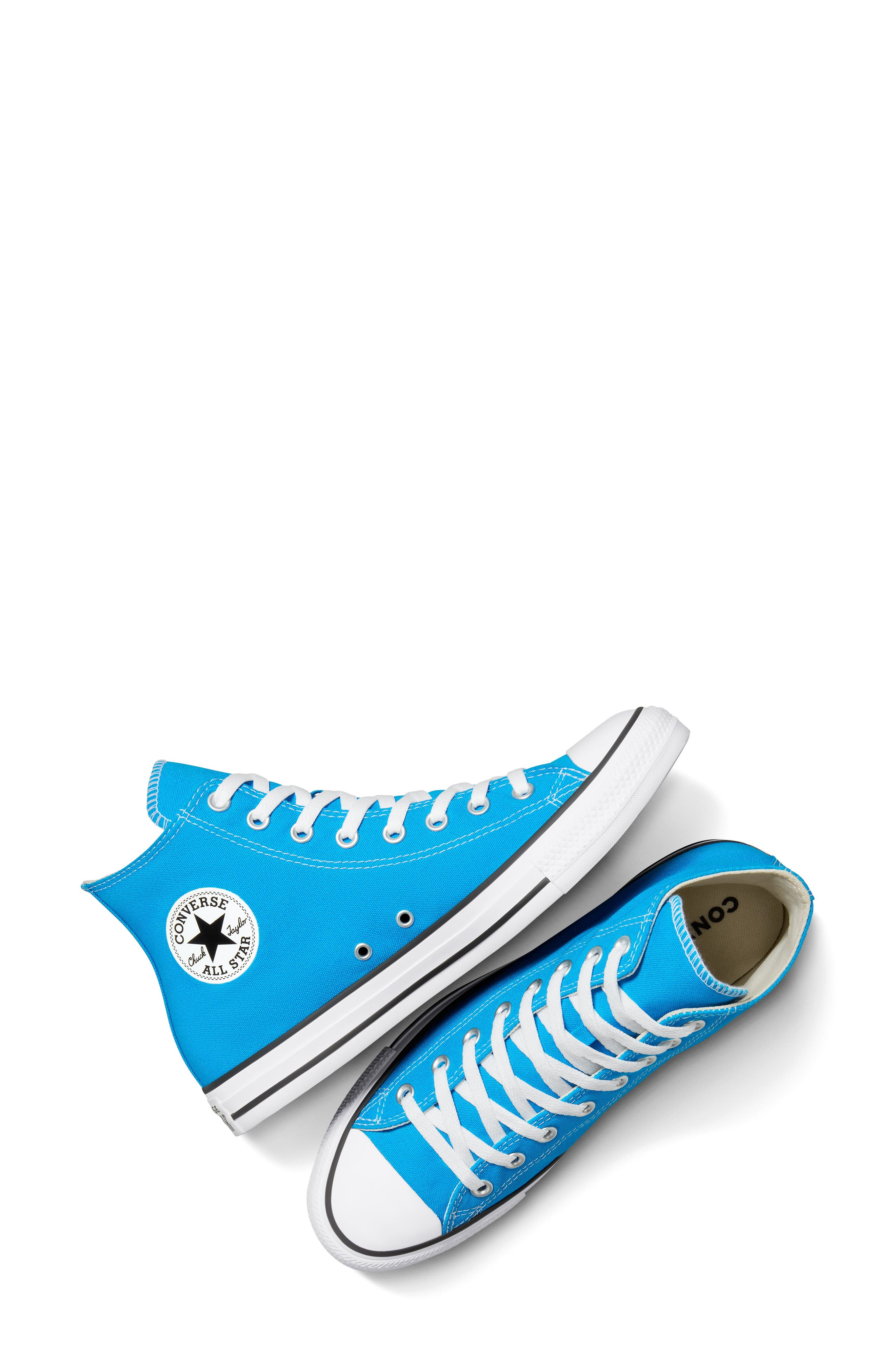Converse Chuck Taylor® All Star® High Top Sneaker in Crispy Cobalt at Nordstrom - 4