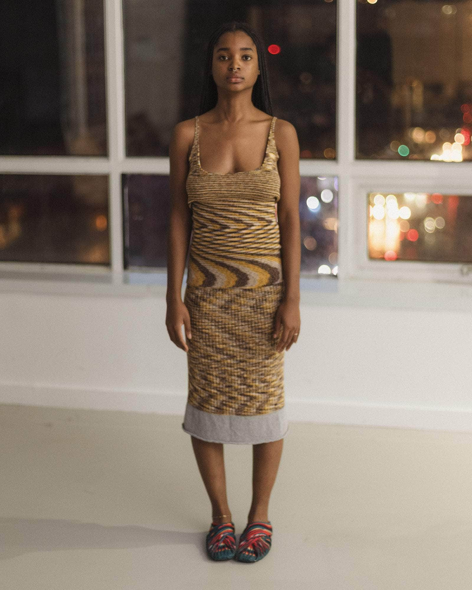 Waste Skirt - Organic Cotton Knit - 4