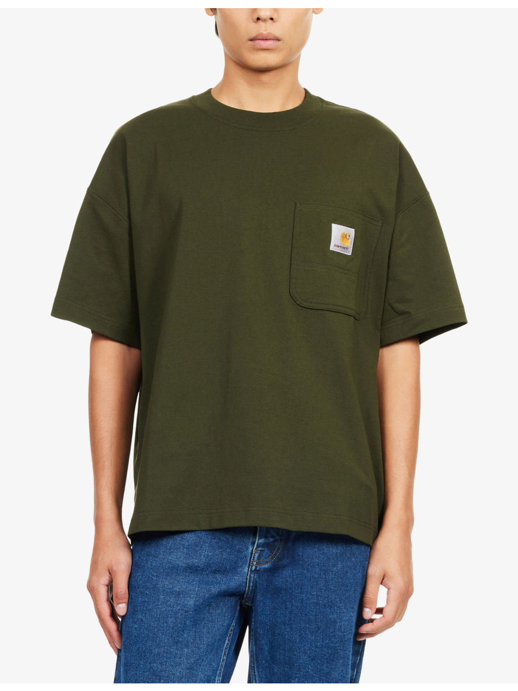 Work Pocket Logo-Embroidered Cotton-Jersey T-Shirt - 3