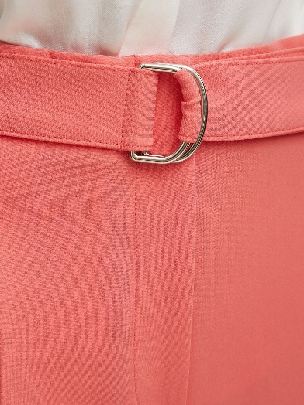 belted pleated trousers - 3