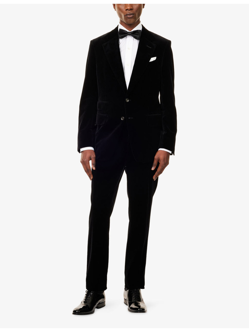 TOM FORD Slim-Fit Long-Sleeves Cotton-Poplin Shirt outlook