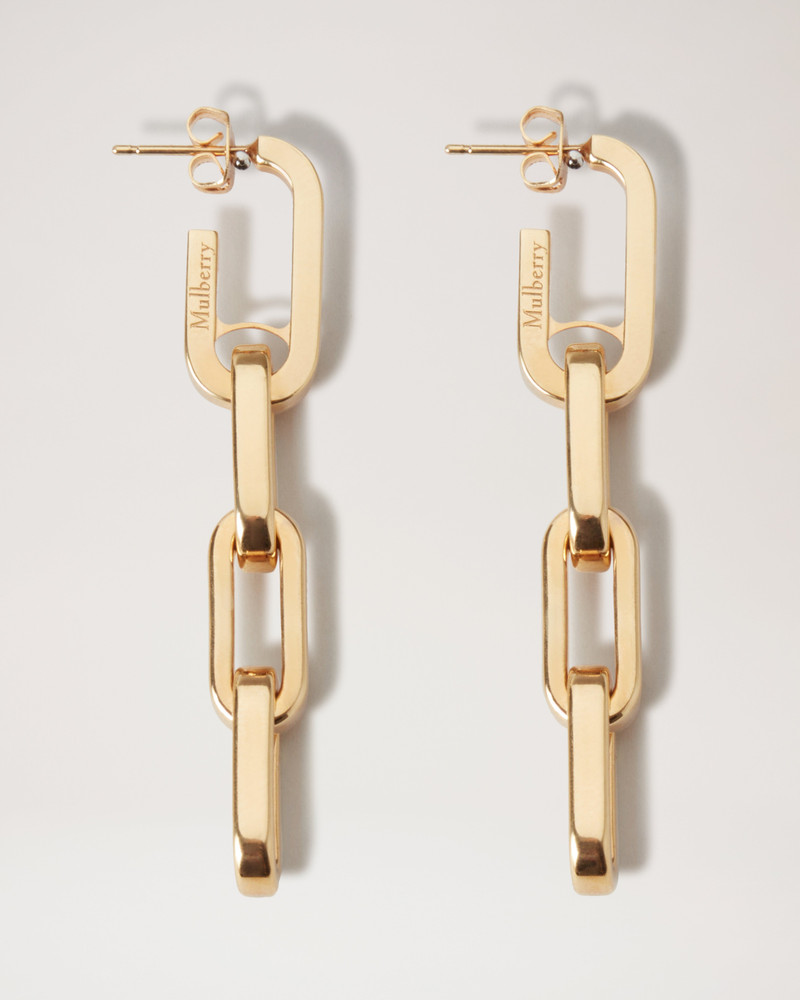 Softie Dropped Earrings
Gold Plated Brass 1