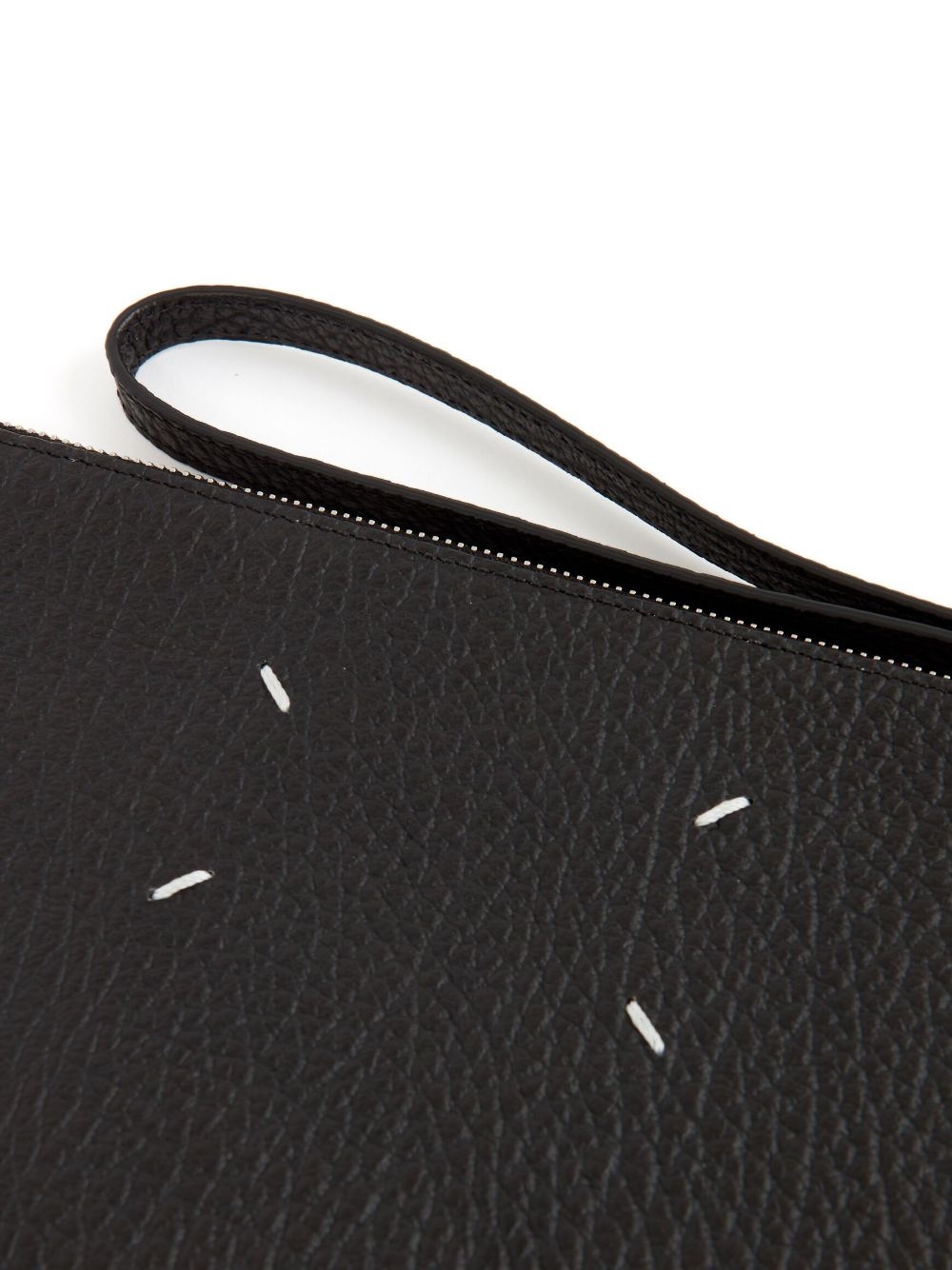four-stitch leather cardholder - 4