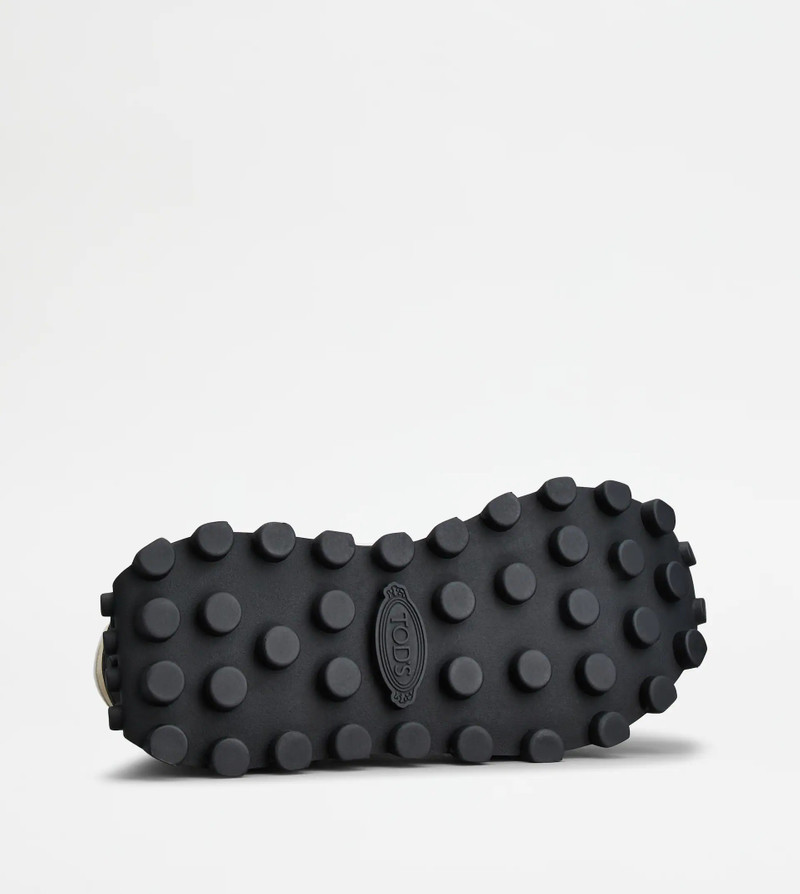 SNEAKERS TOD'S 1T IN SUEDE AND FABRIC - BEIGE, BURGUNDY, WHITE 4