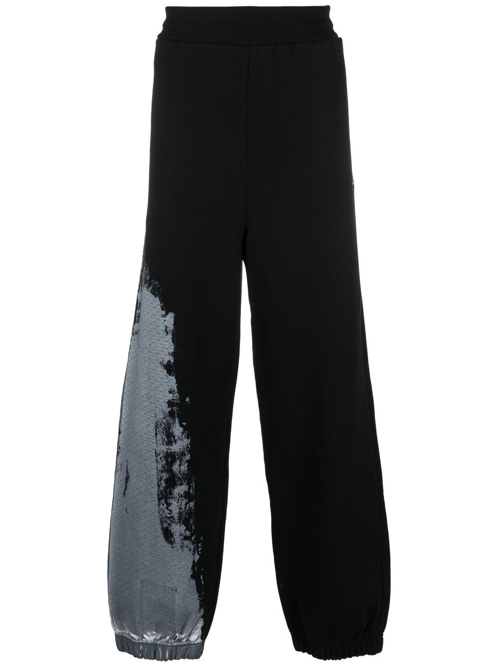 abstract-print track pants - 1