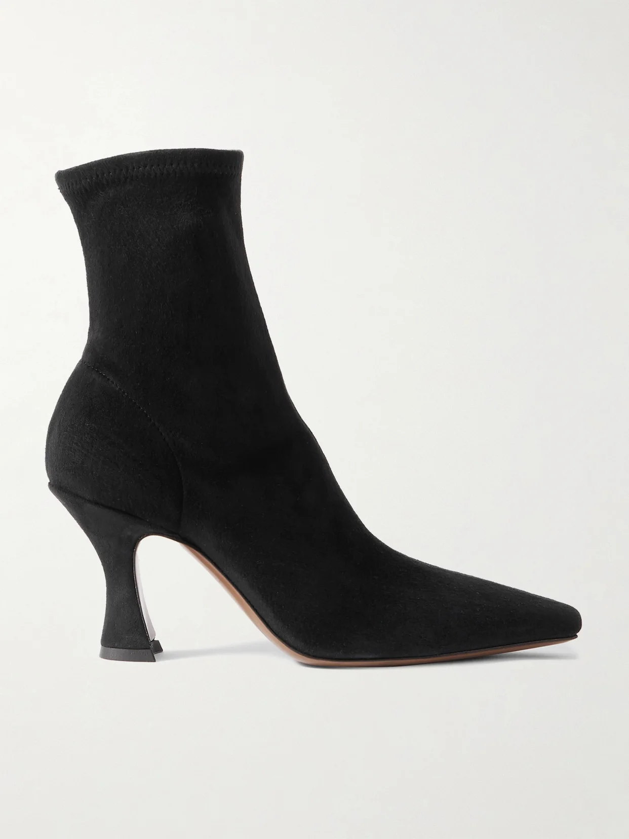 Ran Stretch-suede Ankle Boots - 1