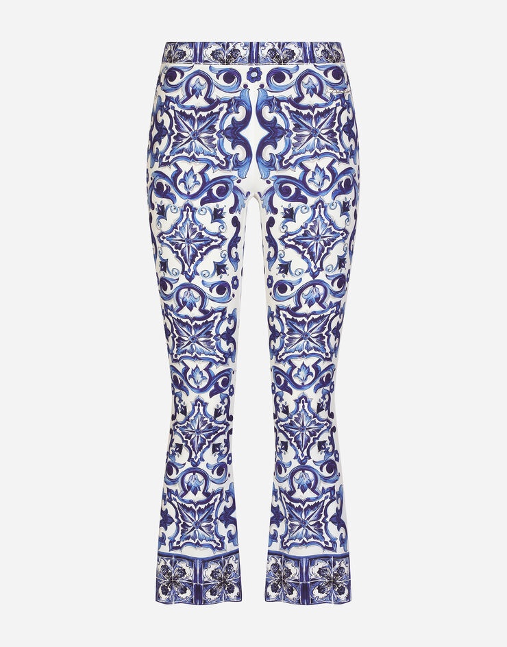 Leggings In Majolica Print