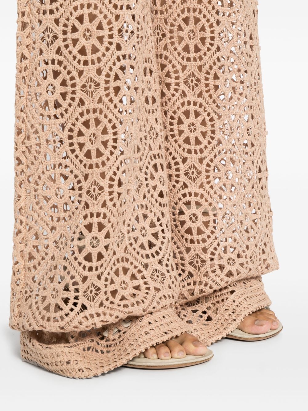 macramé trousers - 5