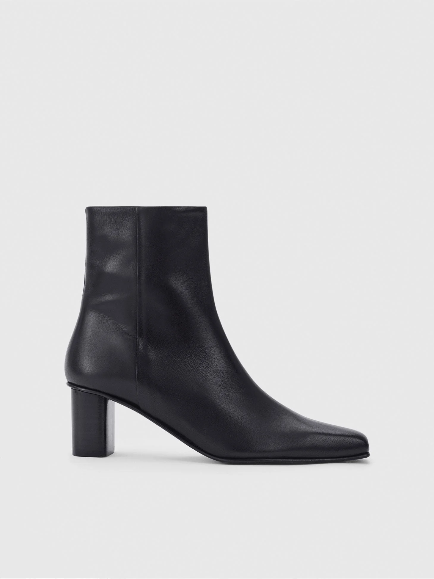 Praia Black Nappa Ankle boots - 1