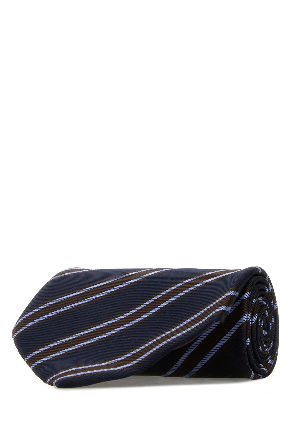 Junya Watanabe Men Silk Stripe Tie - 1