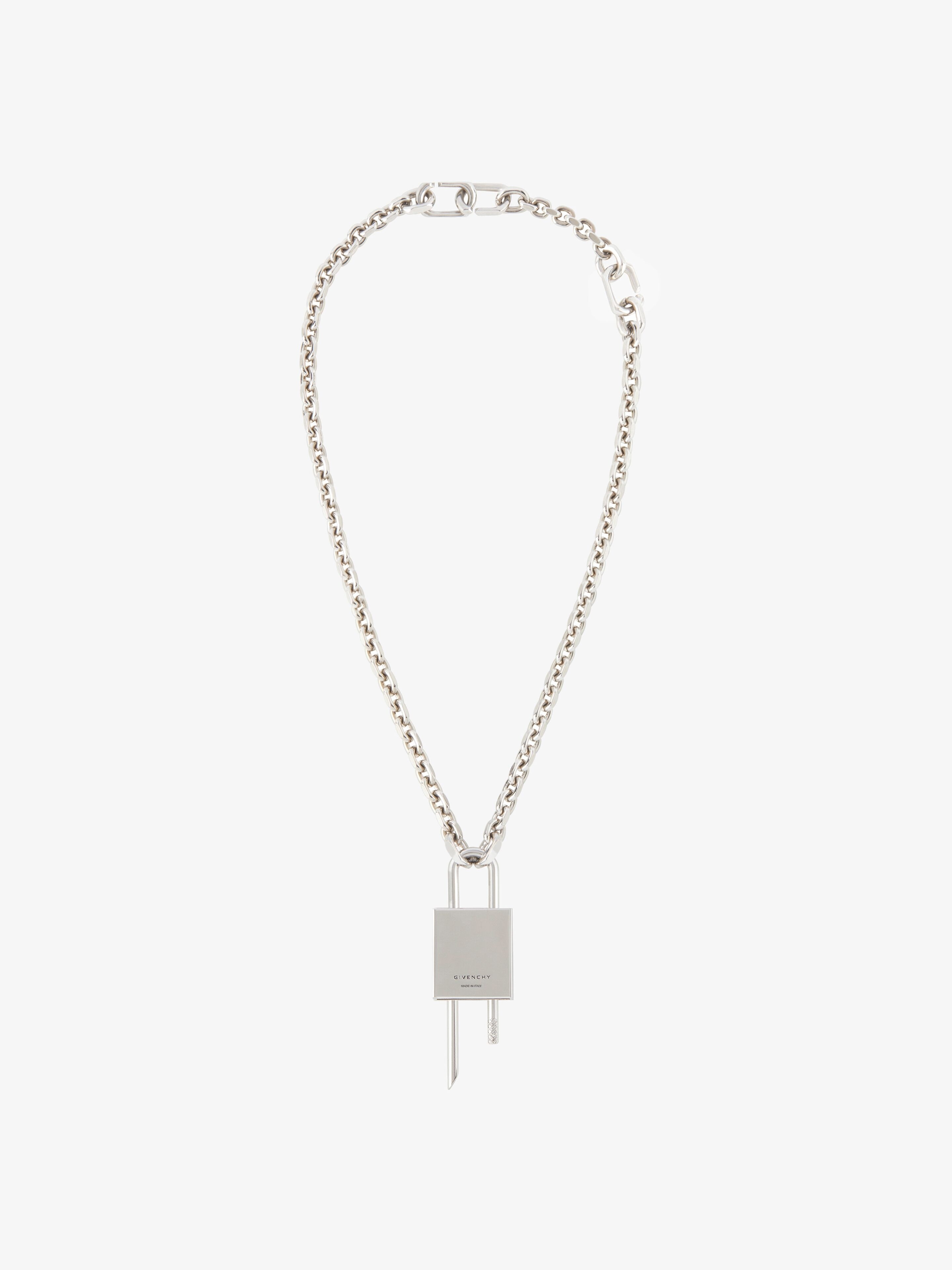 Givenchy SMALL LOCK NECKLACE IN METAL | REVERSIBLE