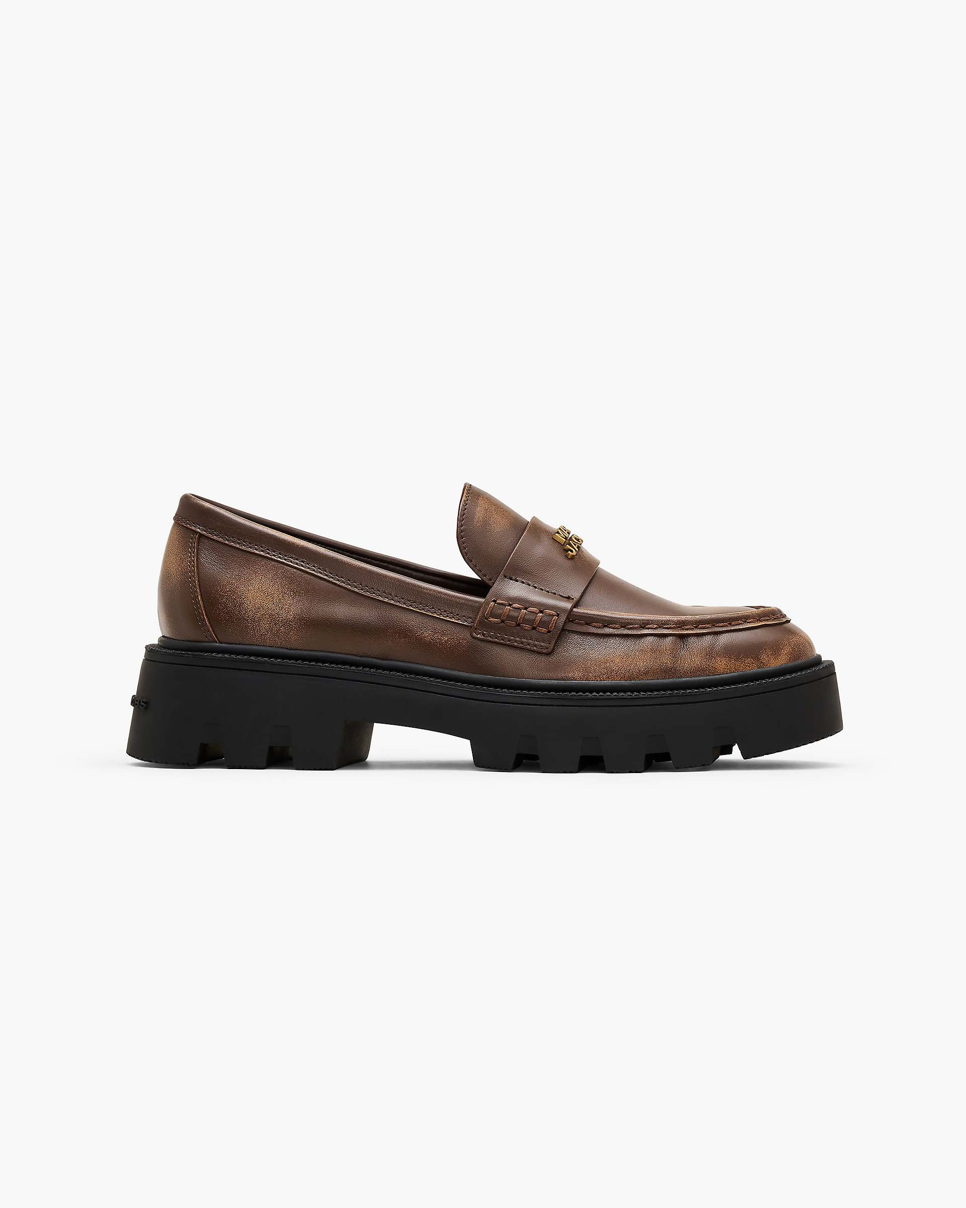THE DISTRESSED LEATHER FRANKIE LOAFER - 3