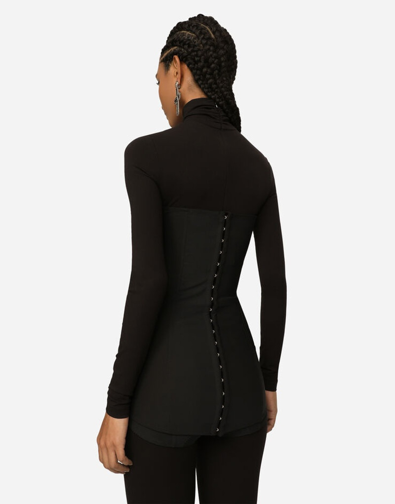 Moiré faille minidress 5