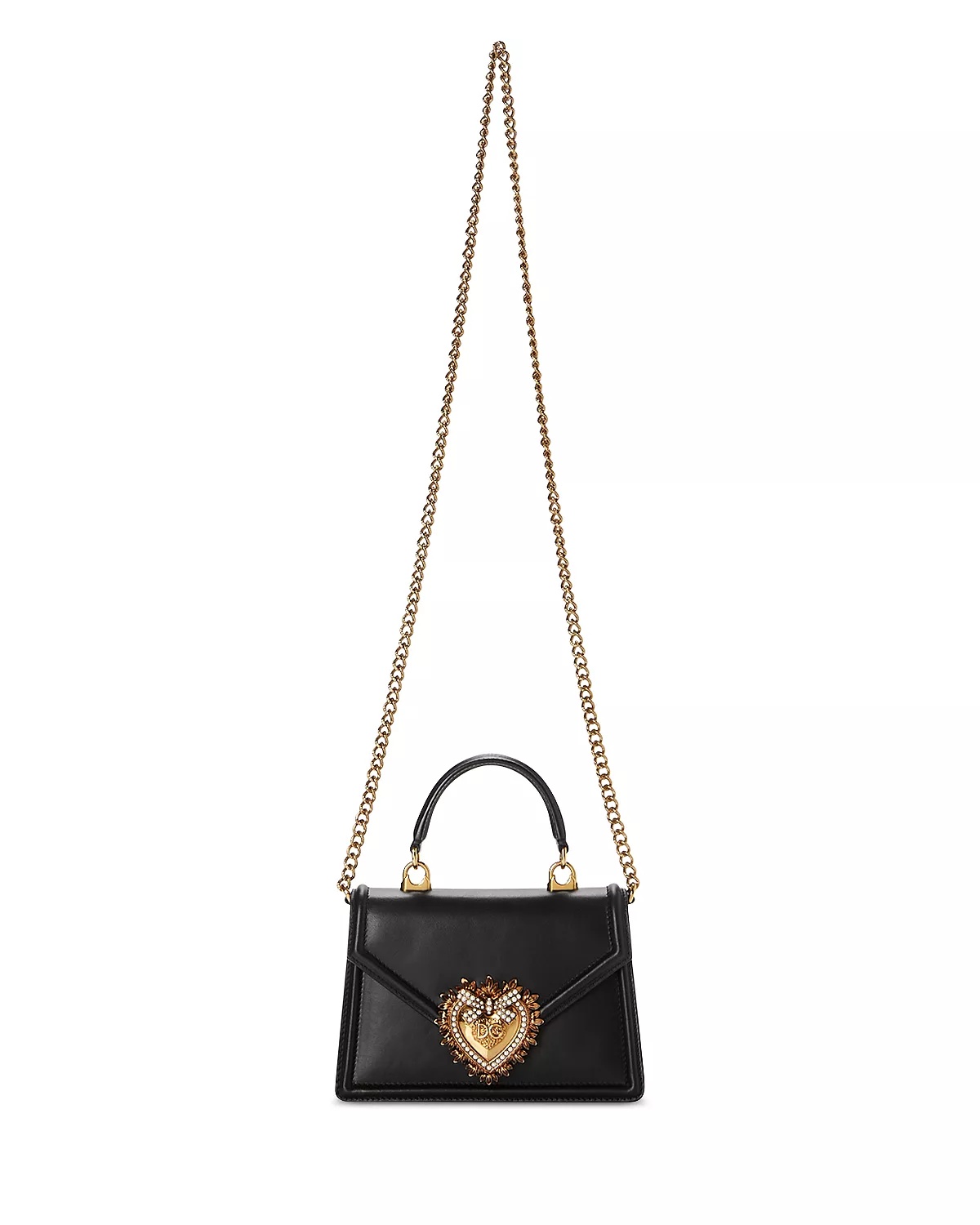 Small Smooth Calfskin Devotion Bag - 5