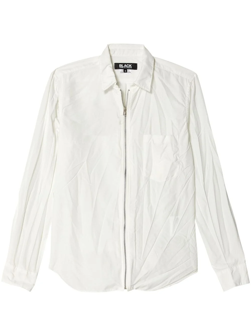 crease-effect shirt - 1