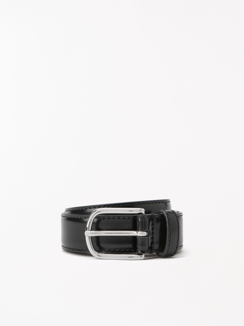 Plana Slim Leather Belt 1