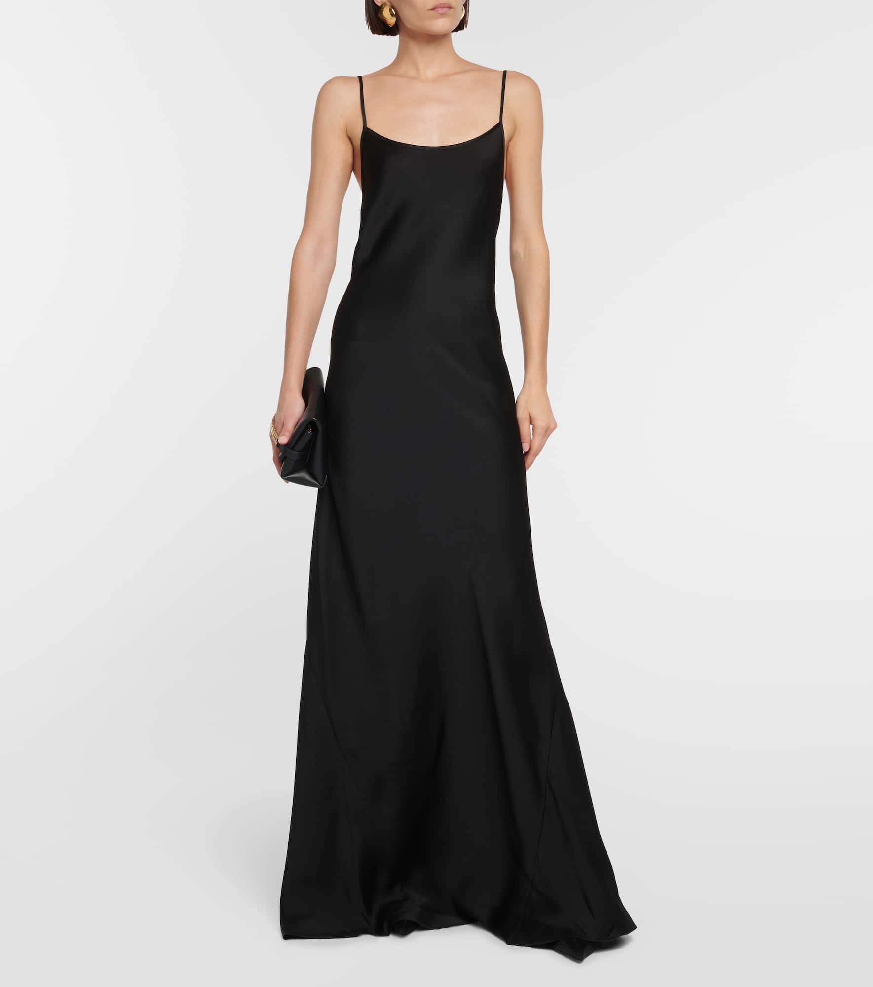 Satin slip dress - 2