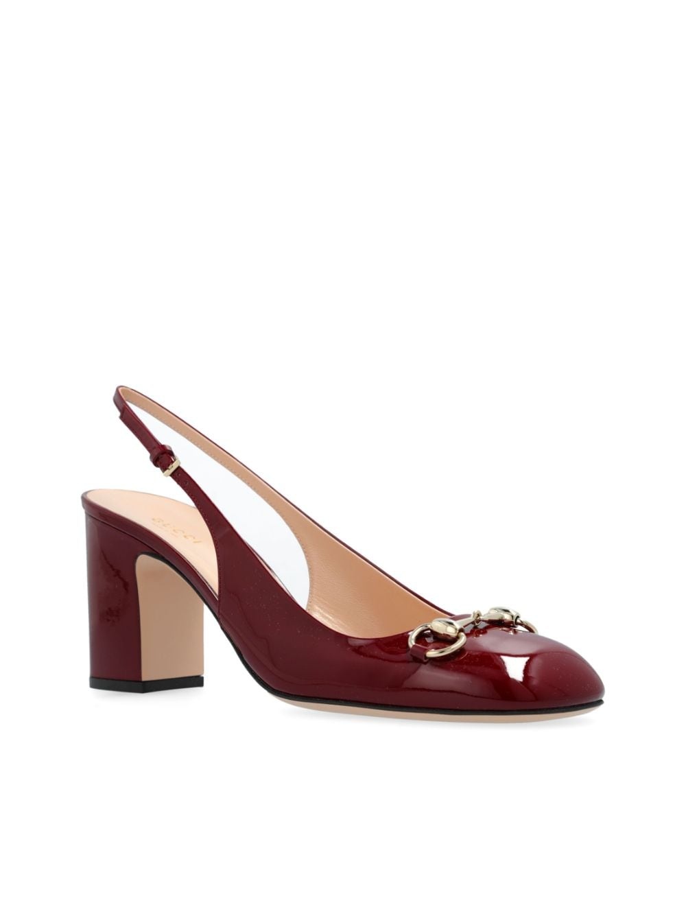 75mm Horsebit slingback pumps - 4