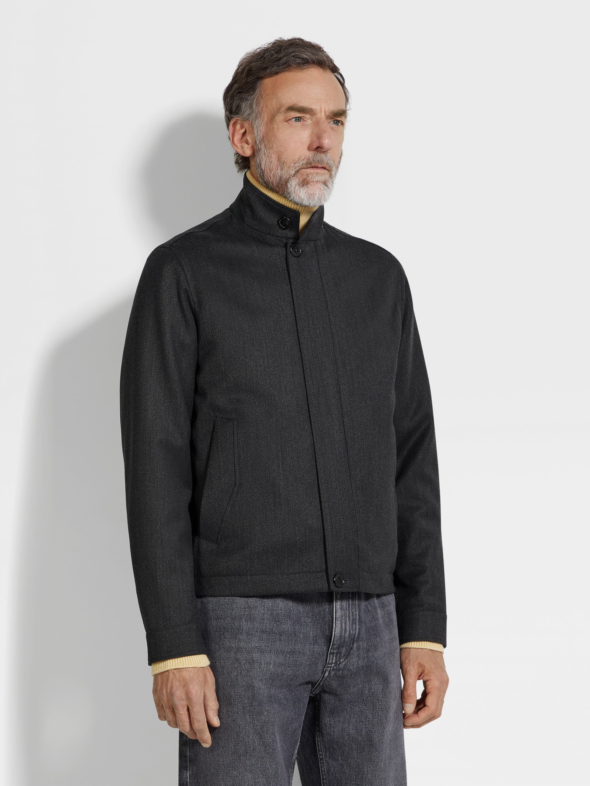 WOOL BLOUSON - 4
