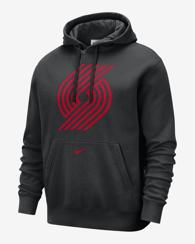 Portland Trail Blazers Club City Edition Men's Nike NBA Fleece Pullover Hoodie 1