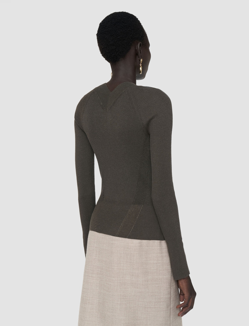 Harti Linen Blend Knit Top 3