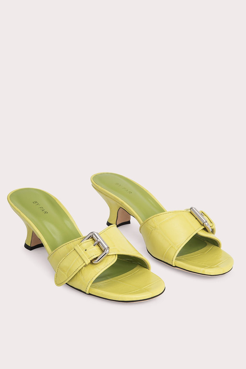 BY FAR Elton Apple Maxi Croco Embossed Leather outlook