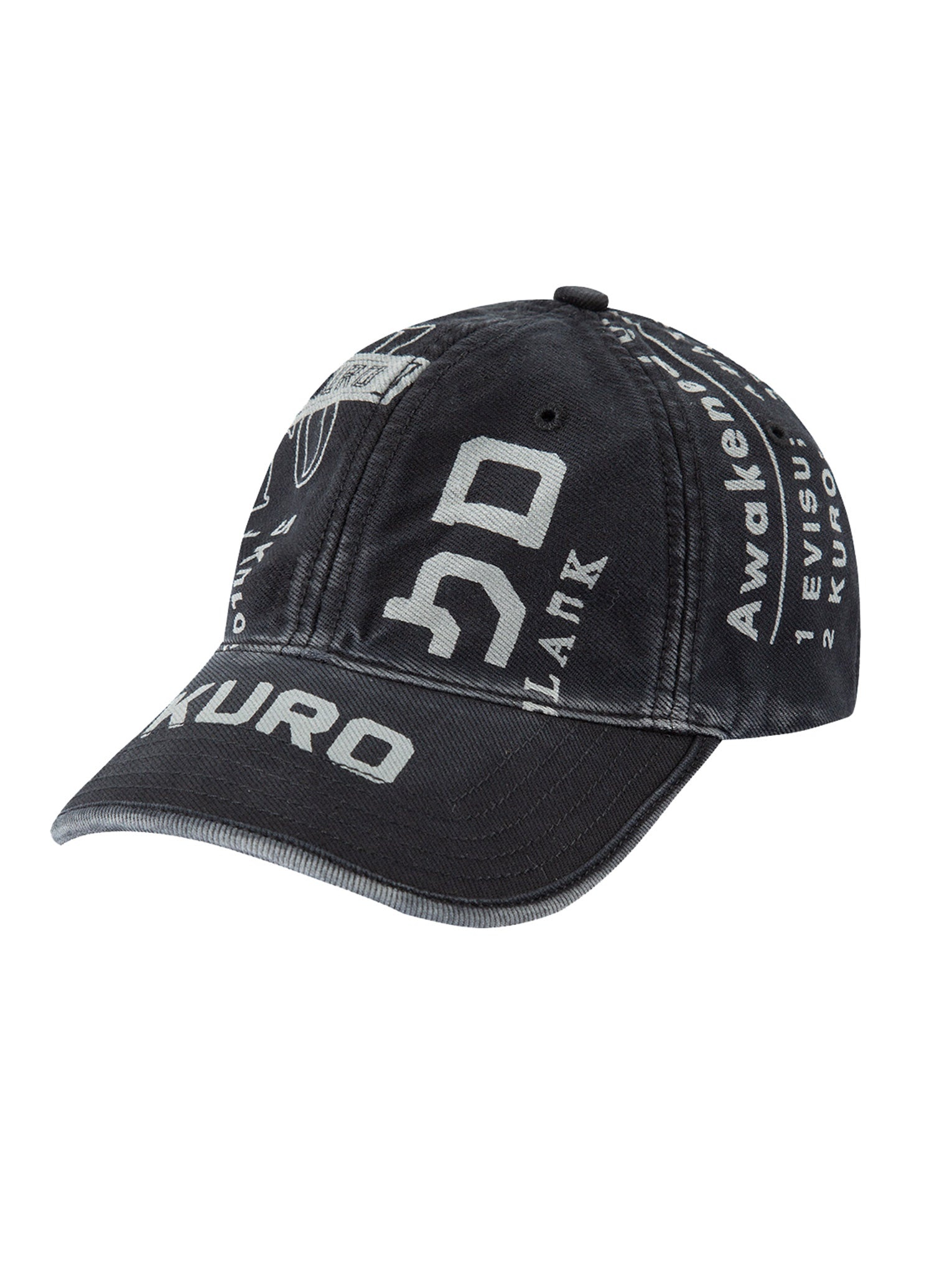 Logo and Slogan Print Dad Cap - 12