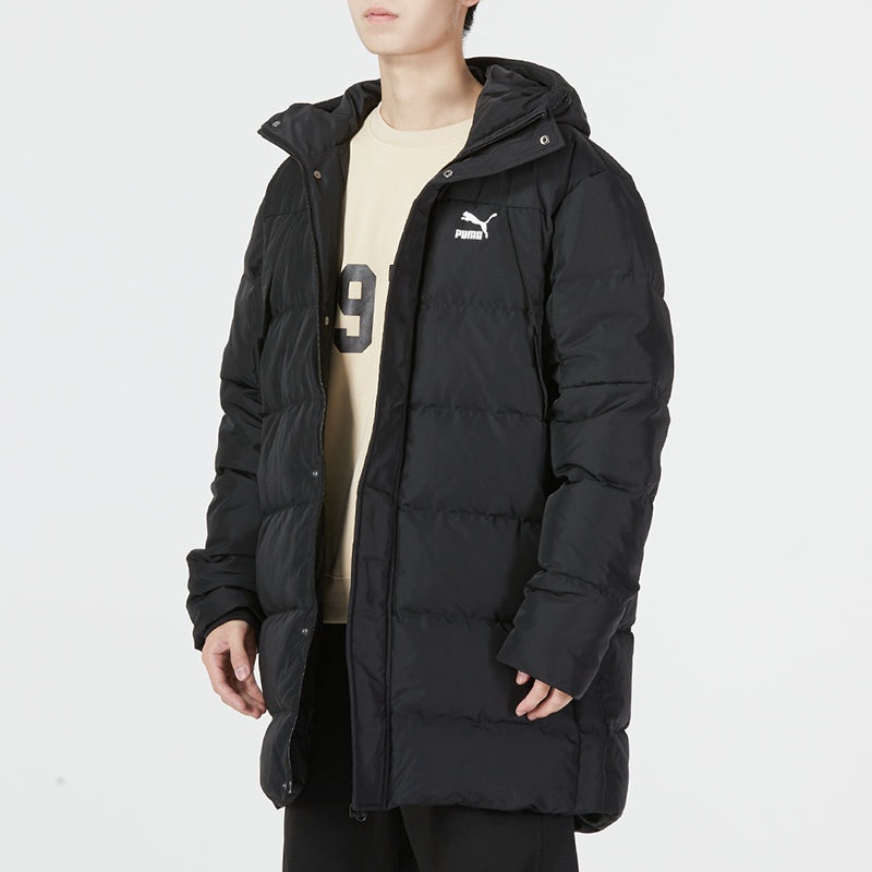 PUMA Protective Hooded Down Coat 'Black' 535582-01 - 5