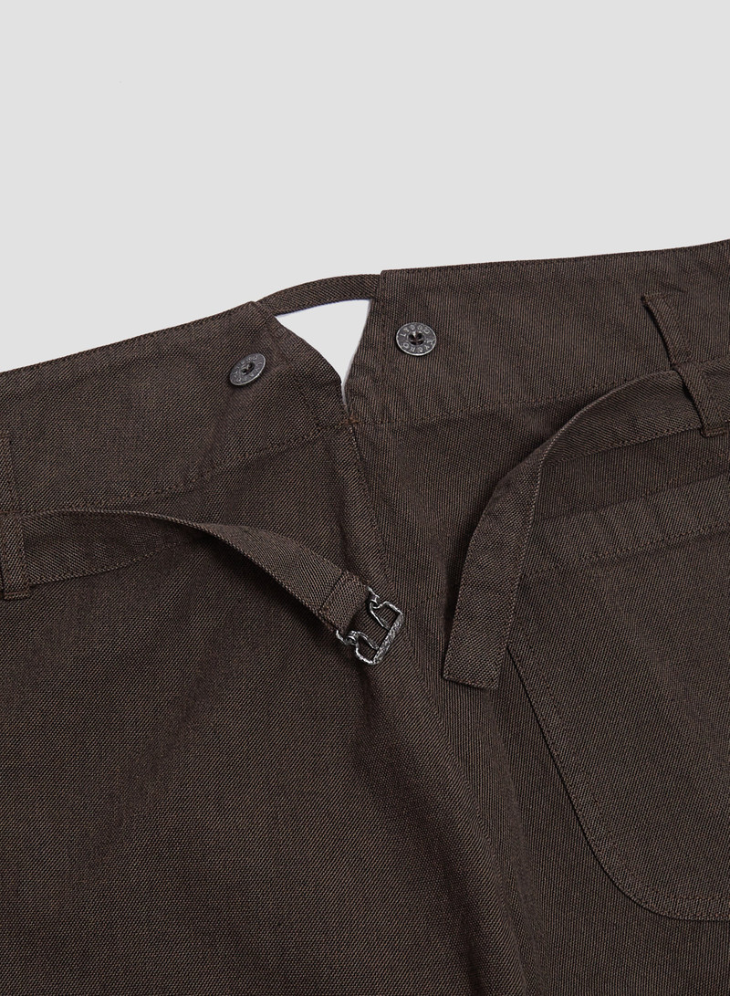 New Workwear Pant Broken Twill in Brown 6