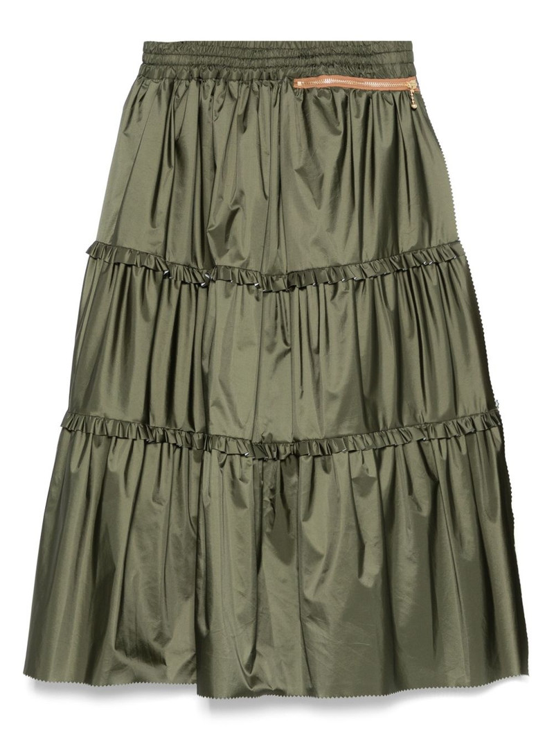 tiered midi skirt 1