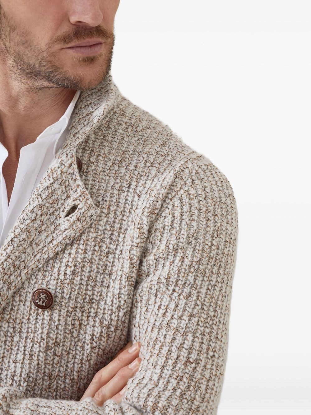 Wool and cashmere jacket - 3