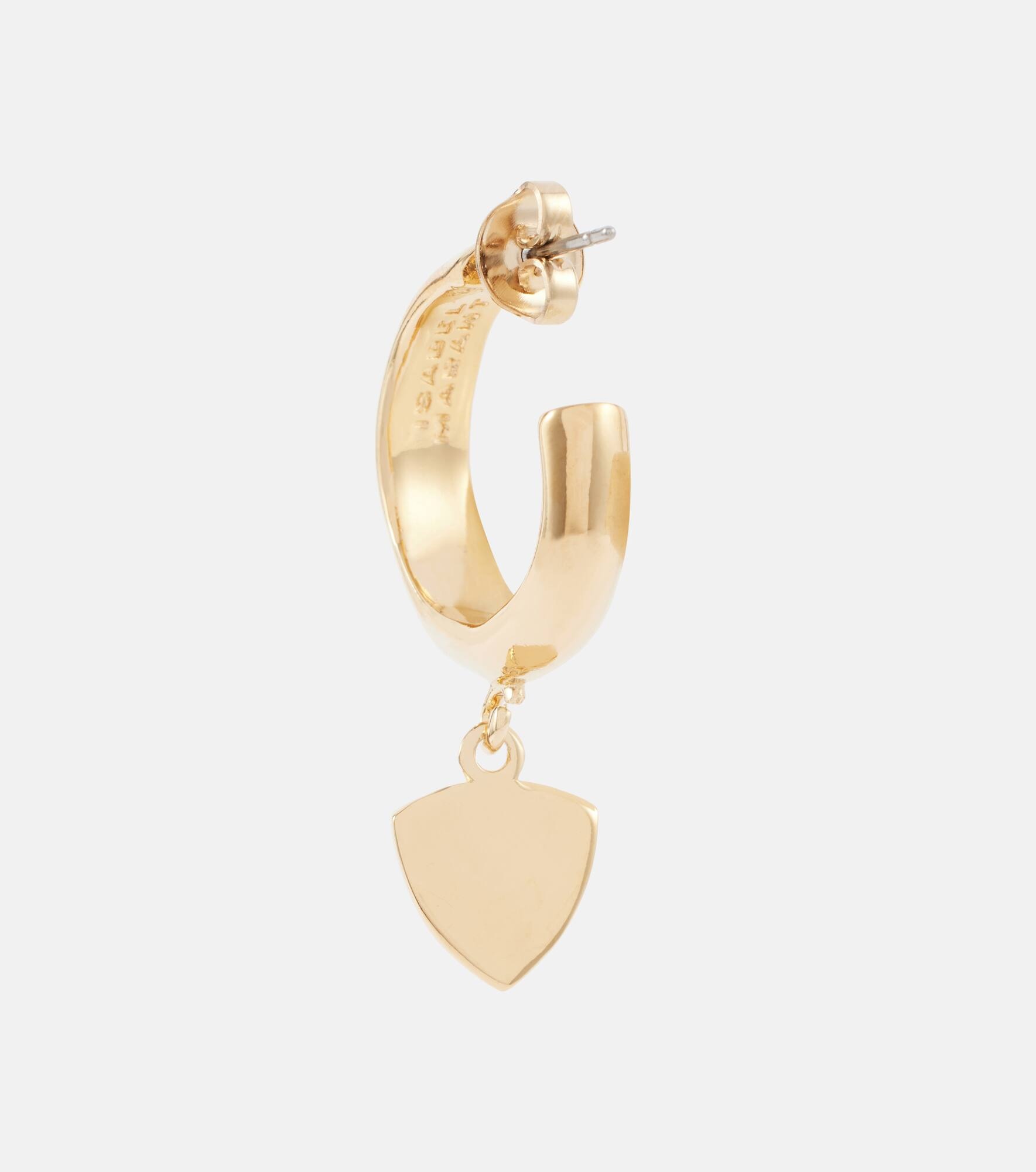 Embellished hoop earrings - 5