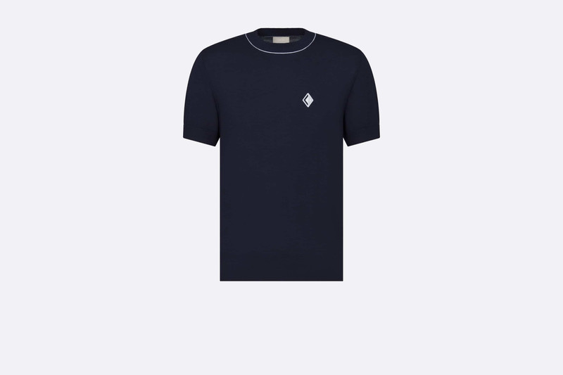 CD Diamond Regular-Fit Short-Sleeved Sweater 1