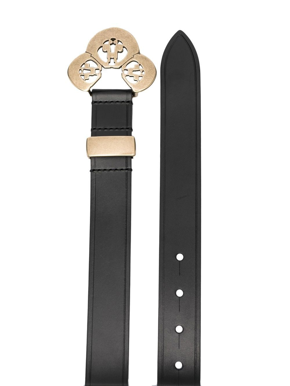 buckle-detail belt - 2