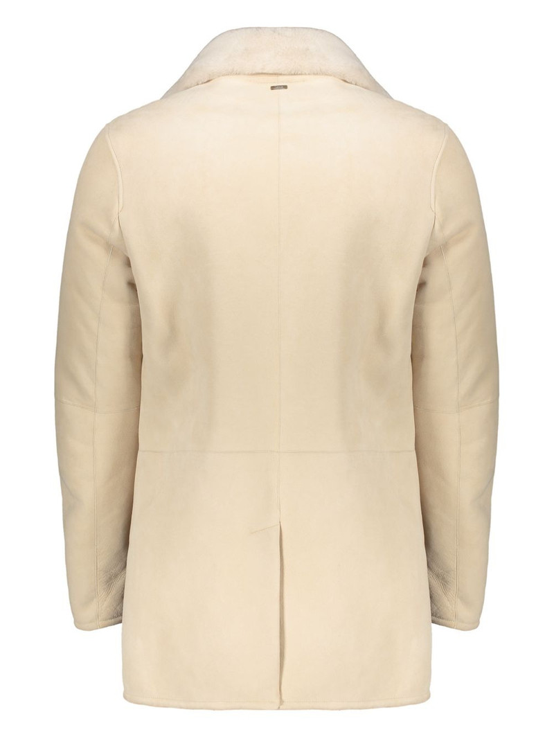 Herno buttoned coat outlook