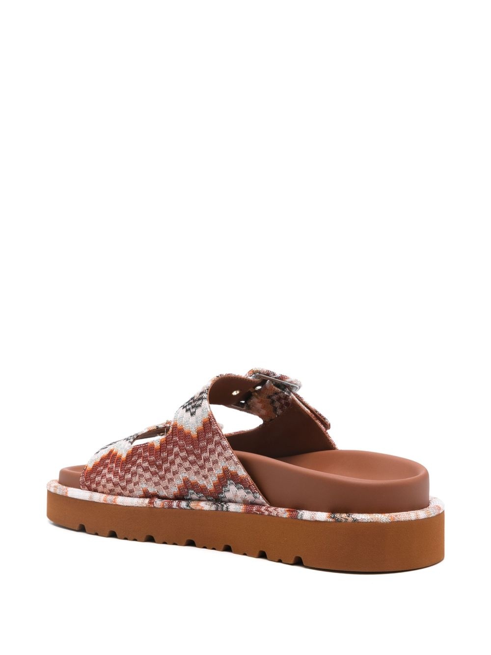 zigzag-woven sandals - 3