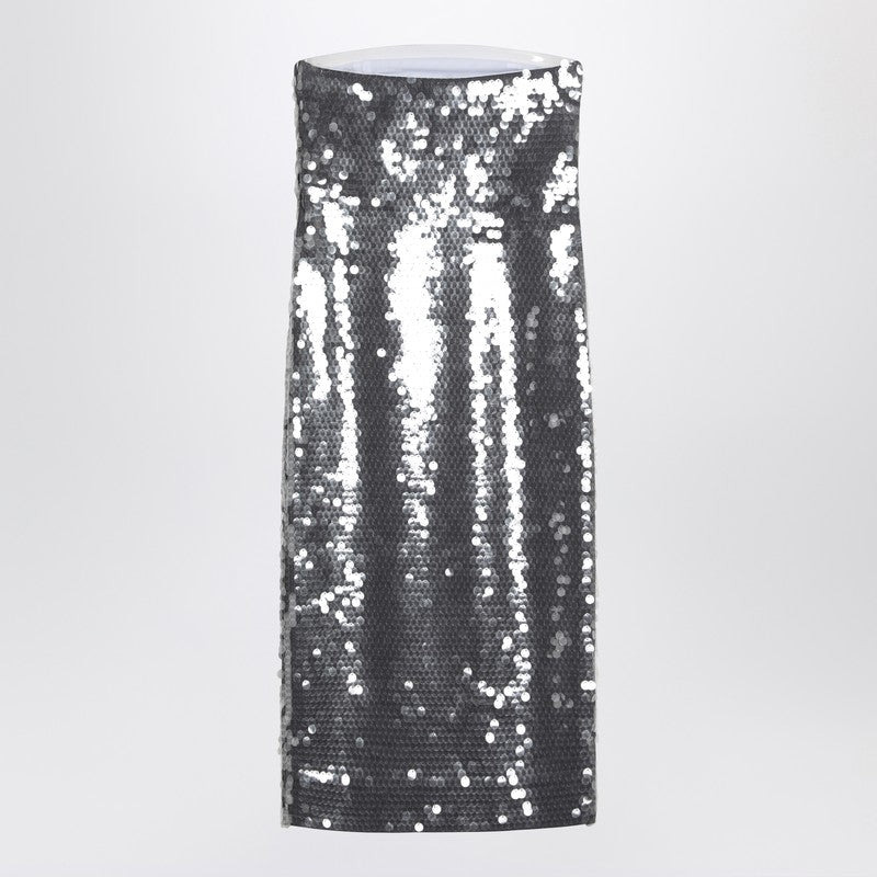 Sportmax Midi Dress With Gradient Sequin Effect Women - 2