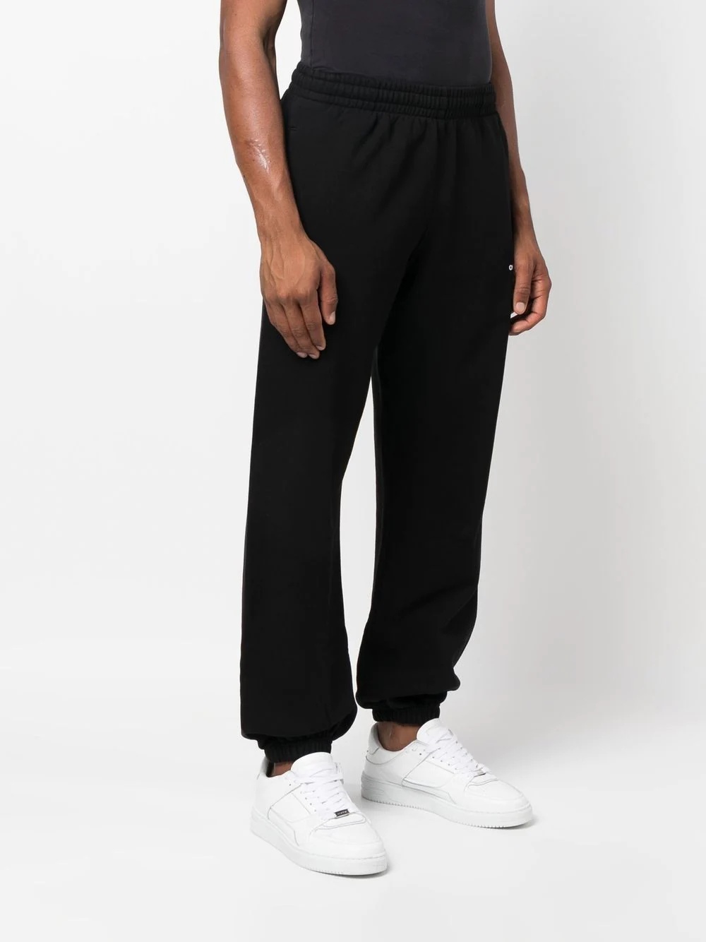 Wave Diag-stripe cotton track pants - 3