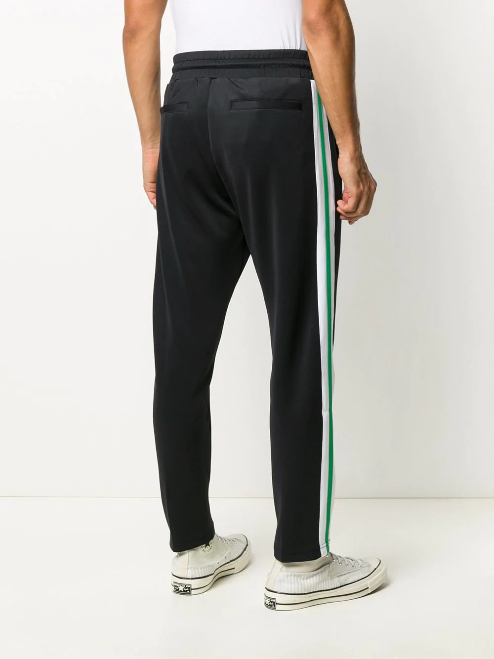 side stripe track trousers - 4