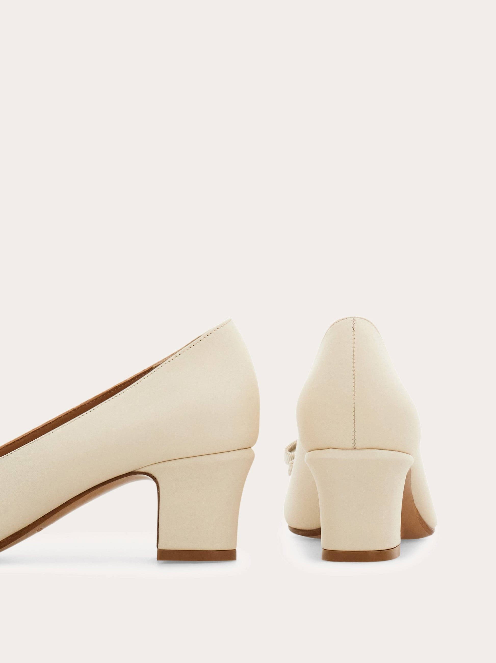 Vara bow block heel pump - 7
