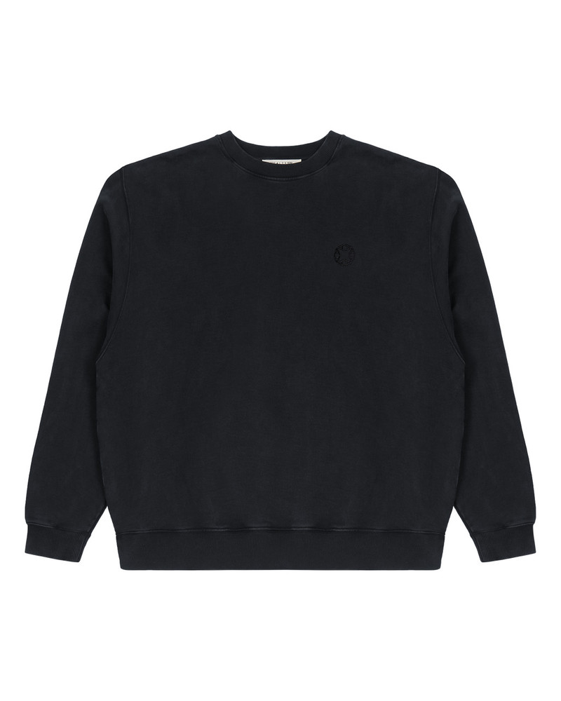 CHARCOAL GREY BOXY CREWNECK SWEATSHIRT 1