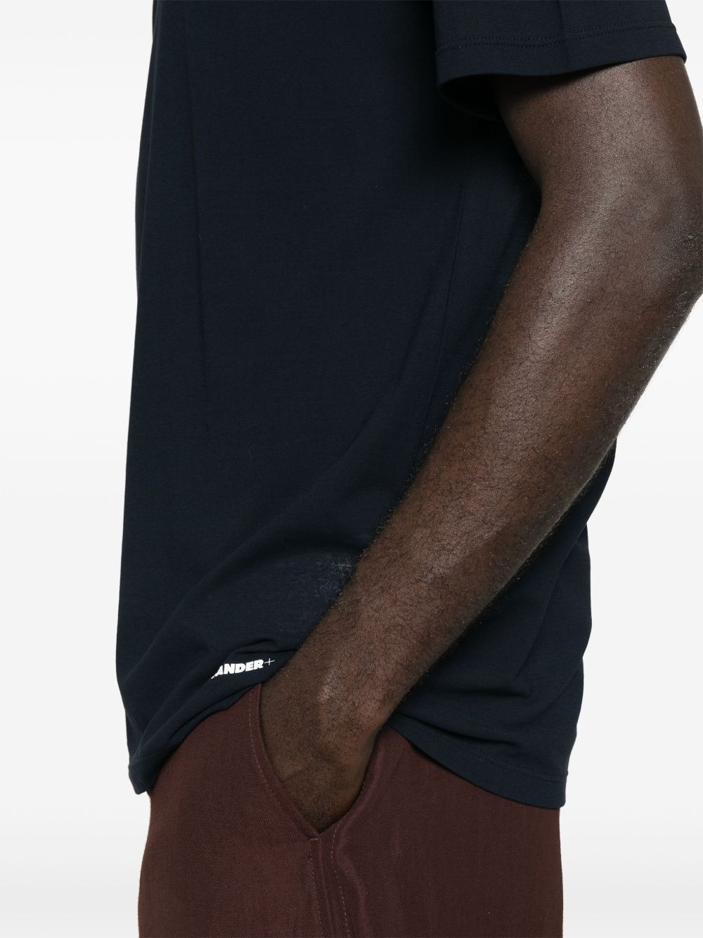 cotton crepe T-shirt - 4