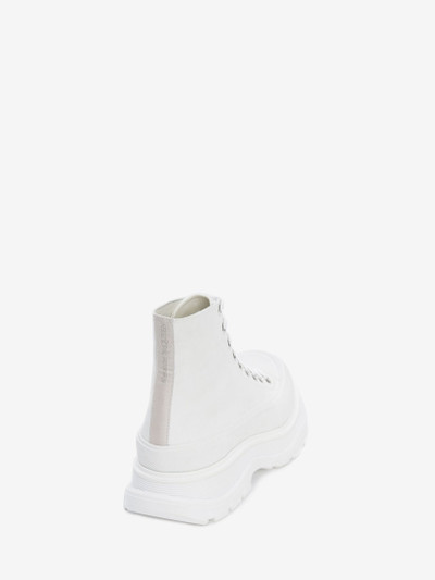 Alexander McQueen Women's Tread Slick Boot in White outlook