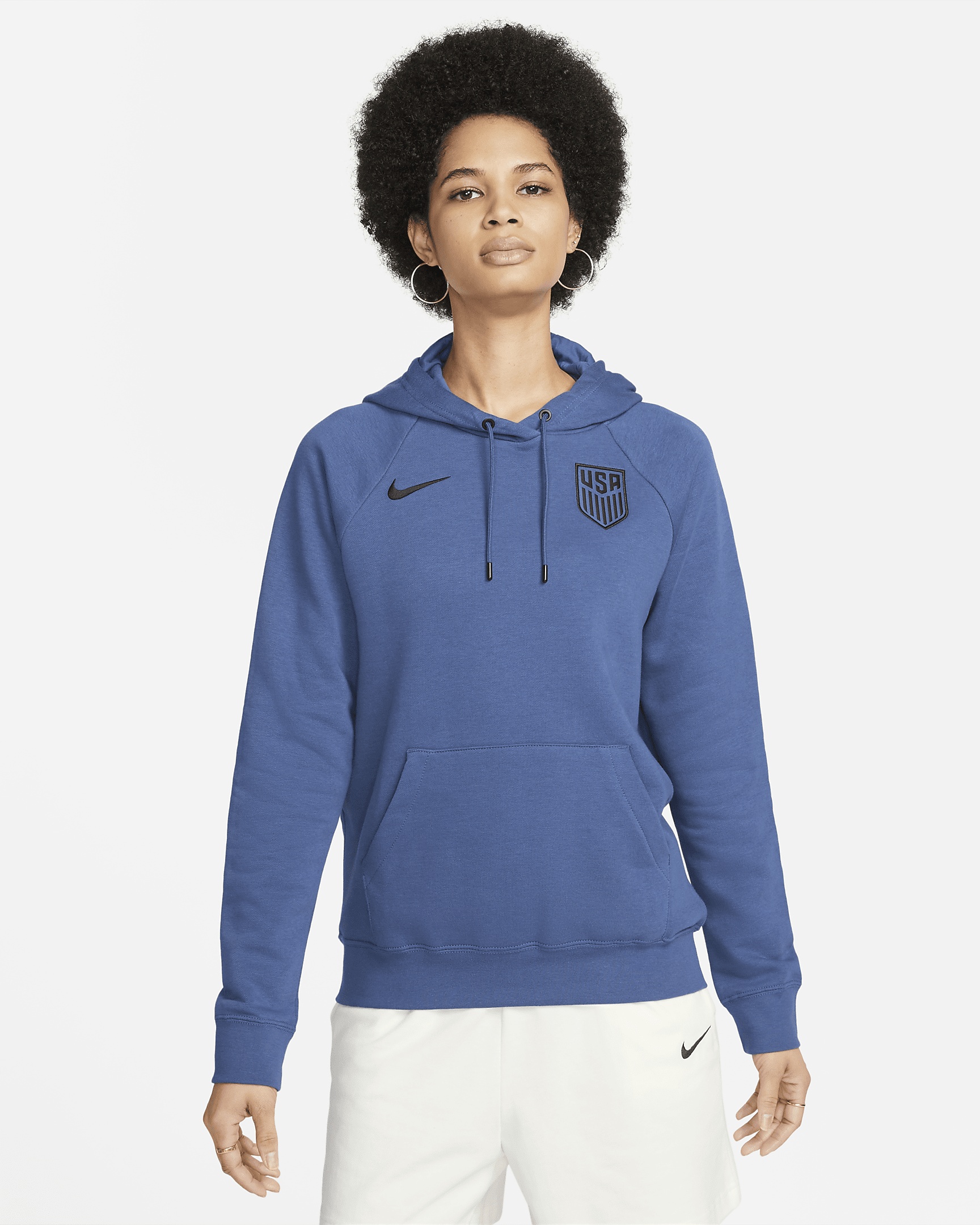 Nike Women's U.S. Pullover Fleece Soccer Hoodie - 1