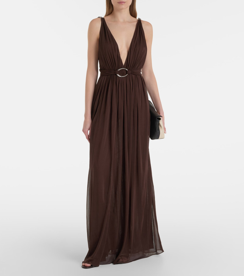 TORY BURCH Jersey maxi dress outlook