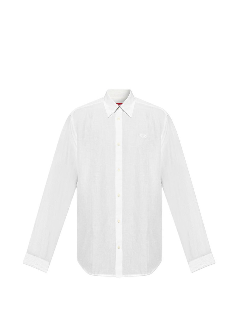 logo-detail long-sleeve shirt 1