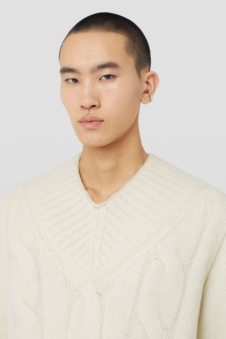 V-Neck Sweater - 5