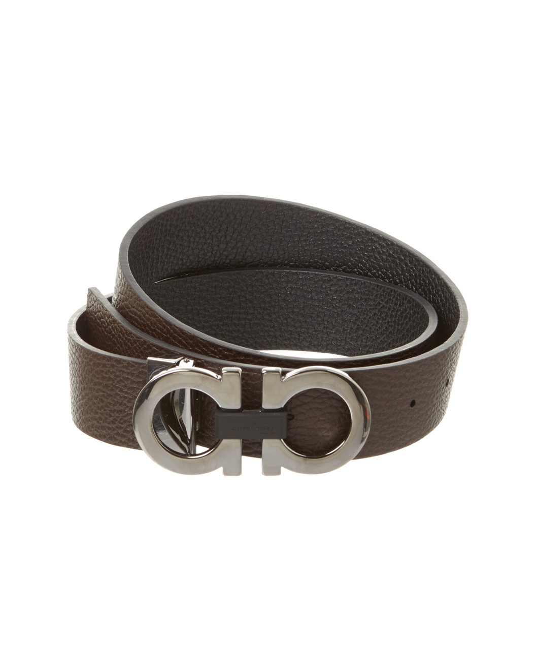 Ferragamo Reversible & Adjustable Leather Belt - 2