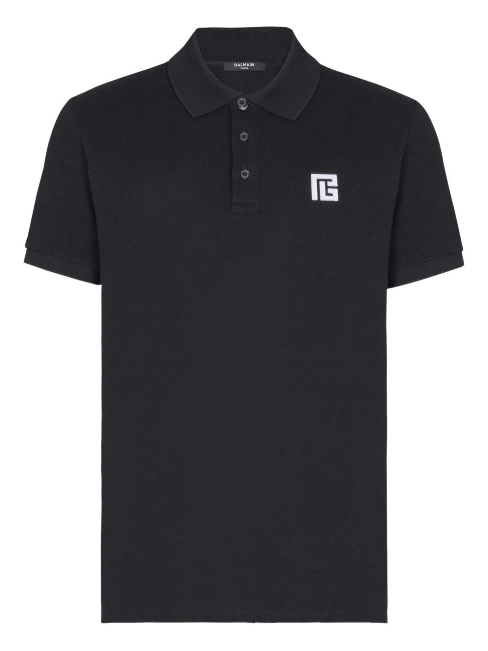 Embroidered Cotton Polo - 1