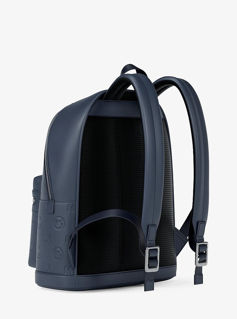Cooper Medium Logo Debossed Dome Backpack 3